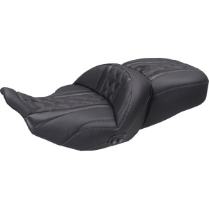 Mustang - Seat 2up Supr Tr Heat Gry Thread - 89410GM