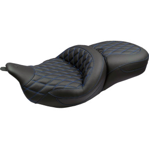 Mustang - Seat Super Tour Blu Thread - 89538SB