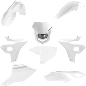 Polisport - Body Kit Drz400 W/ Headlight White - 91605