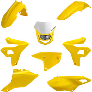 Polisport - Body Kit Suz Drz400 W/ Headlight Yel - 91590