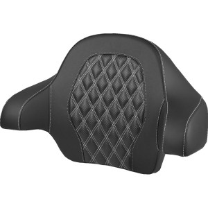 Saddlemen - Pad Br Tour Pak Cf Ls Wht Stitch - 814-07-20706