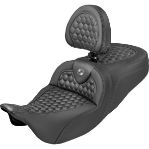 Saddlemen - Seat Roadsofa Hc Sr Db Gry Stitch - 808-07B-189B2