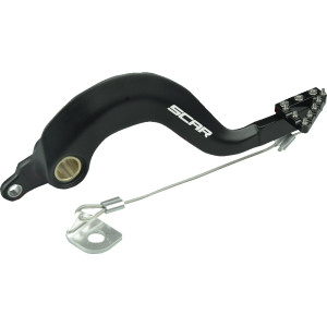 Scar Racing - Brake Pedal Yz125/250 Bk - RBP101BK