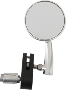 Emgo - Bar End Mirror - Black - Right - Aluminum 3" Bar End Mirror - 20-34043