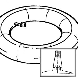 Carlisle Tire - Tube 18 X 6.50/8.50/9.50-8 Tr13 - 320410