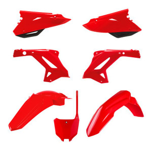 Polisport - Polisport Restyling Plastic Kit,restyling Kit Honda Red - 91309