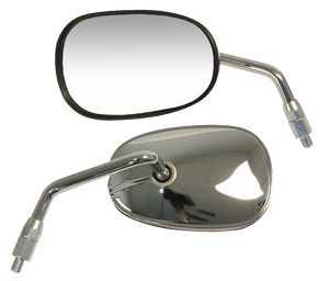 Emgo - Kawasaki Mirror - Chrome - Left - Kawasaki Mirror - 20-29712 Emgo - Kawasaki Mirror - Chrome - Left - Kawasaki Mirror - 20-29712