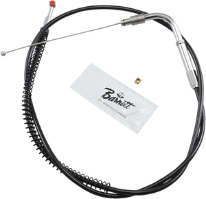 Barnett - Throttle Cable - +6" - Black - Black Vinyl Throttle/Idle Cable - 101-30-30026-06