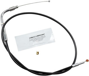 Barnett - Throttle Cable - Black - Black Vinyl Throttle/Idle Cable - 101-30-30037