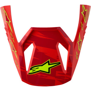 Alpinestars - Visor S-m3 Falcon Rd/wh/bl
