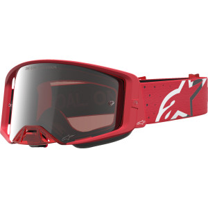 Alpinestars Goggles - Goggle Supertech Vesta  Red Fluo Chr Mirror-silver