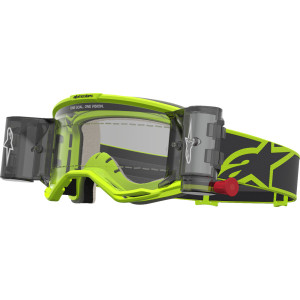 Alpinestars Goggles - Goggle Vision 5 Rora Roll Off  Yel Fluo/blk Clear