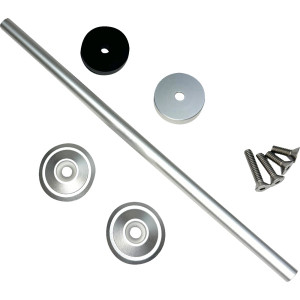 Custom Dynamics - Front Axle Cover Kit M8 Softail