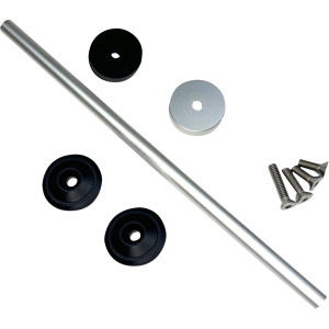 Custom Dynamics - Front Axle Cover Kit M8 Softail