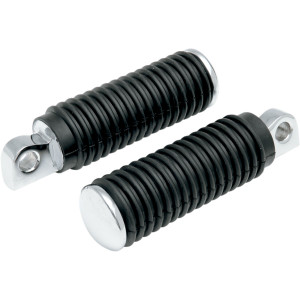 Drag Specialties - Passngr Peg Rub W/chr End