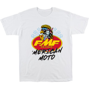 Fmf - Tee Ss Merican Moto White 2x