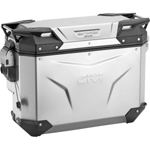 Givi - Case Outback Evo 33ltr Right Only Silver