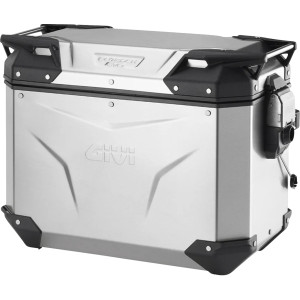 Givi - Case Outback Evo 44ltr Left Only Silver
