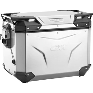 Givi - Case Outback Evo 48ltr Left Only Silver