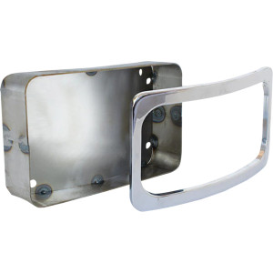 Paul Yaffe Bagger Nation - License Plate Box U Do It W/chr Stealth Frame