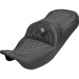 Saddlemen - Seat Roadsofa Cf Ls Sr Wht Stitch