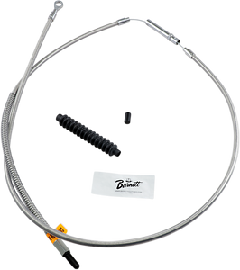 Barnett - Clutch Cable - +10" - High-Efficiency Stainless Steel Clutch Cable for Harley-Davidson - 102-30-10005-10