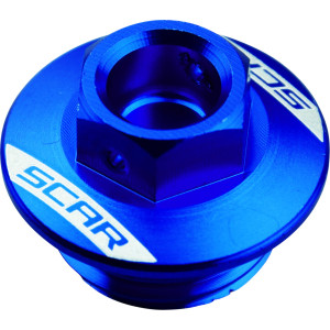 Scar Racing - Fill Plug Oil Ktm Blue