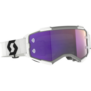 Scott - Goggle Fury White/black Purple-chrome