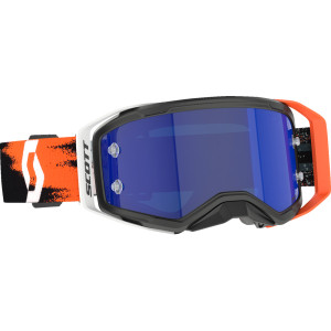Scott - Goggle Prospect 2.0 Amp Chrome Black/neon Orange Blue-chr