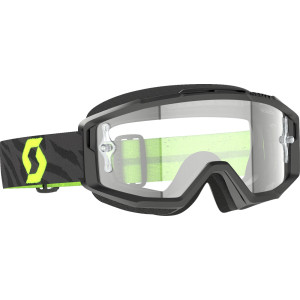 Scott - Goggle Split Otg Zebra Black/neon Yellow Clear
