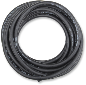 Emgo - Oil/Fuel Line - Black - 1/4" - 25' - Universal Black Rubber Fuel and Oil Line - 14-03711 Emgo - Oil/Fuel Line - Black - 1/4" - 25' - Universal Black Rubber Fuel and Oil Line - 14-03711
