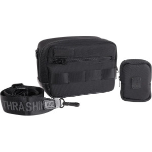 Thrashin Supply Co. - Handlebar Bag Crossbody - Black/gray