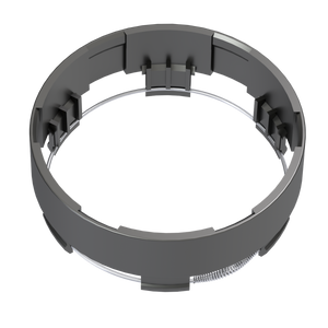Raceline - 3/4" Cap Extension Gunmetal Fits 5x114.3/4.5