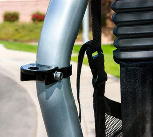 Axia - Vertical Whip Mount .5" Black 1 Clamp Needed