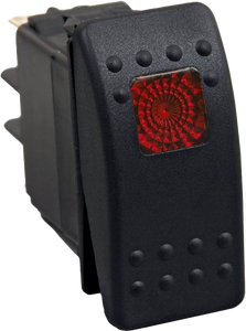 Open Trail - Lighted Rocker Switch Red