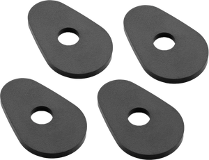 Rizoma - Turn Signal Mounting Kit 4 Pcs Black