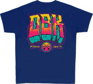 Dbk - Block X Block Youth Tee Royal Yx