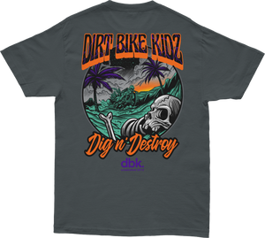 Dbk - Boneyard Tee Charcoal Xl