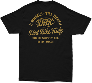 Dbk - Gold Nugget Tee Black 2x