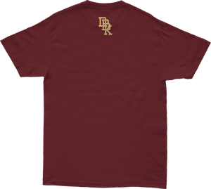 Dbk - Gold Standard Tee Maroon Md
