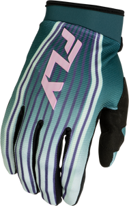 Fly Racing - F-16 Lift Gloves Green/purple/pink Md