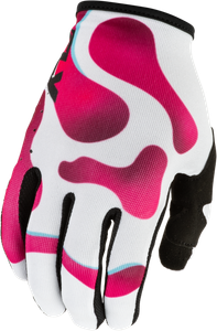 Fly Racing - Lite Vibe Gloves White/pink/blue Xl