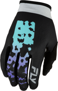 Fly Racing - Youth Lite Flake Gloves Black/grey/multi Ys