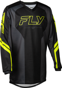 Fly Racing - Youth F-16 Raze Jersey Black/grey Ym