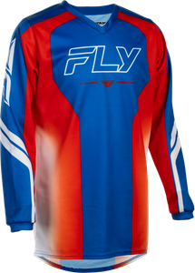 Fly Racing - Youth F-16 Raze Jersey Red/white/blue Ym