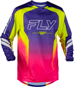 Fly Racing - F-16 Raze Jersey Purple/pink/yellow 3x
