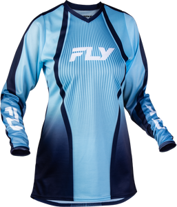 Fly Racing - Women's F-16 Lift Jersey Aqua/navy/white Md