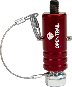 Open Trail - Quick-release Whip Mount Red