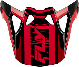 Fly Racing - Formula Cp Charge Visor Black/red Xl-2x