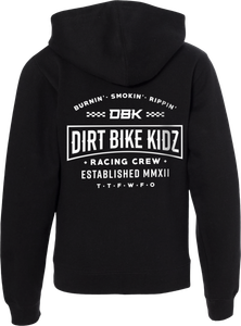 Dbk - Speed & Style Youth Zip Hood Black Yl